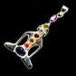 Multi-Stone Chakra Pendants handcrafted by Ana Silver Co - PD726860