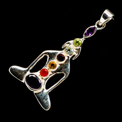Multi-Stone Chakra Pendants handcrafted by Ana Silver Co - PD726966