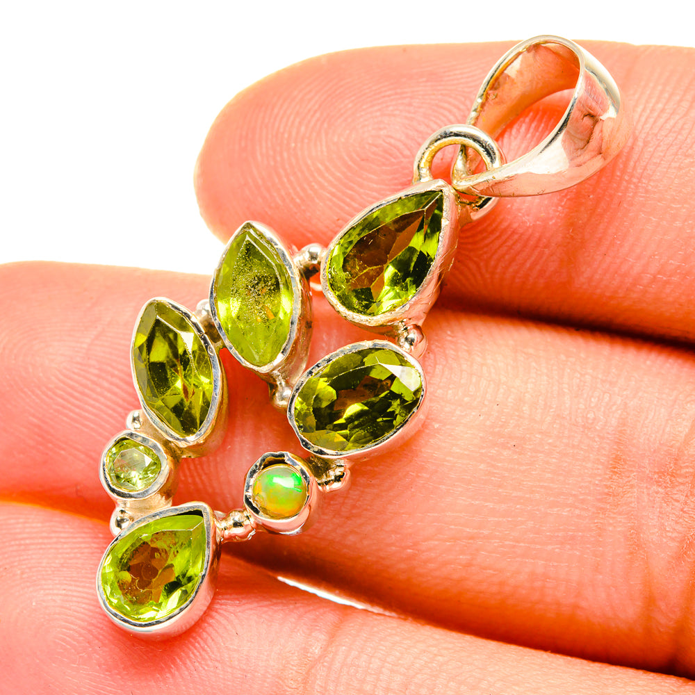 Peridot Pendants handcrafted by Ana Silver Co - PD7271