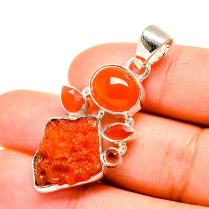 Carnelian Pendants handcrafted by Ana Silver Co - PD7277