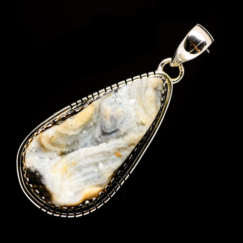 Desert Druzy Pendants handcrafted by Ana Silver Co - PD727822