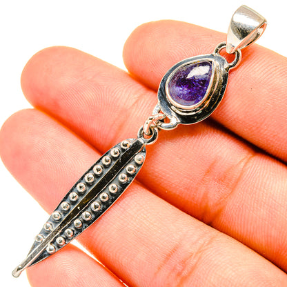 Tanzanite Pendants handcrafted by Ana Silver Co - PD7286
