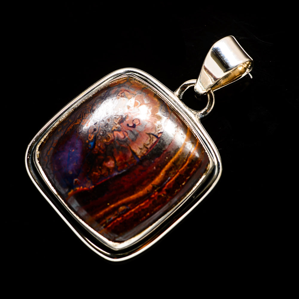 Boulder Opal Pendants handcrafted by Ana Silver Co - PD728643