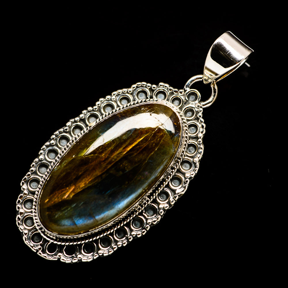 Labradorite Pendants handcrafted by Ana Silver Co - PD728682