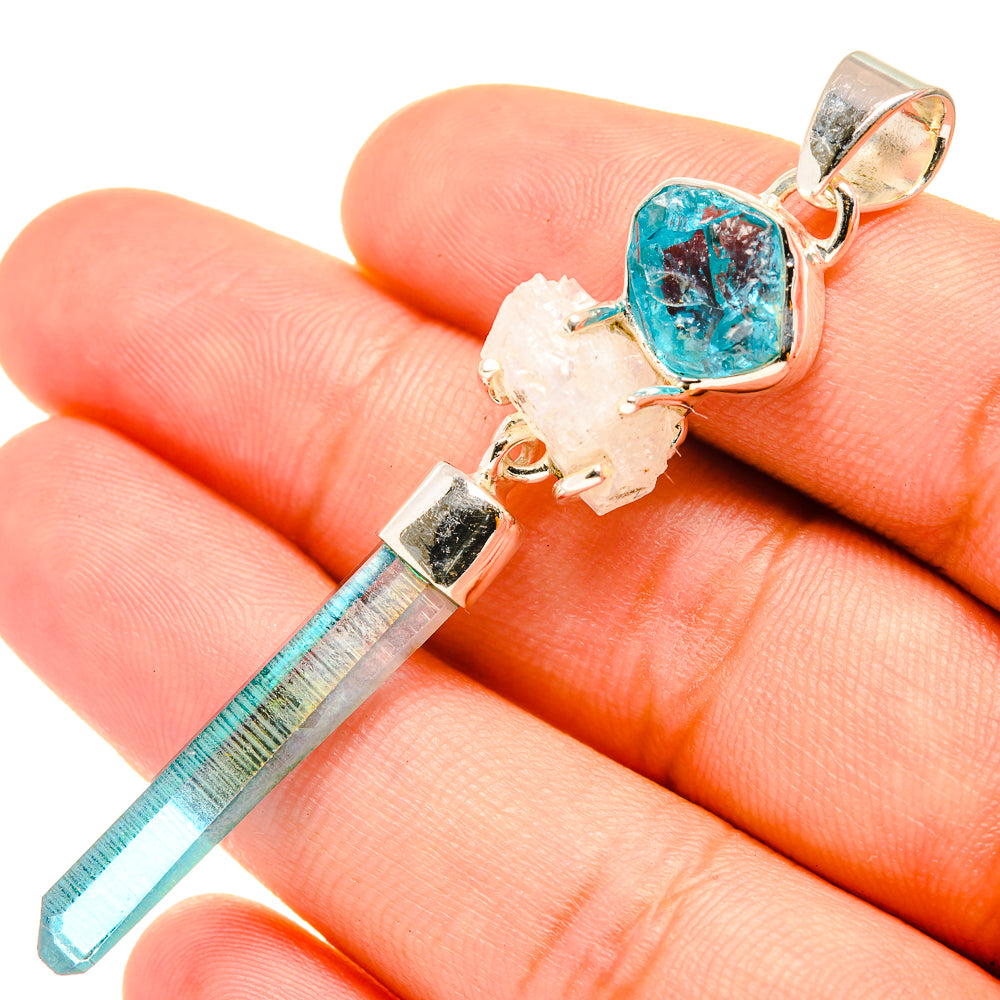 Apatite Pendants handcrafted by Ana Silver Co - PD7290