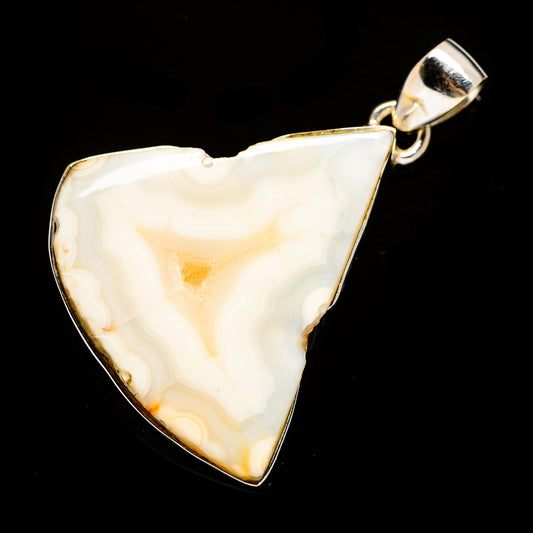 Coconut Geode Druzy Pendants handcrafted by Ana Silver Co - PD729378