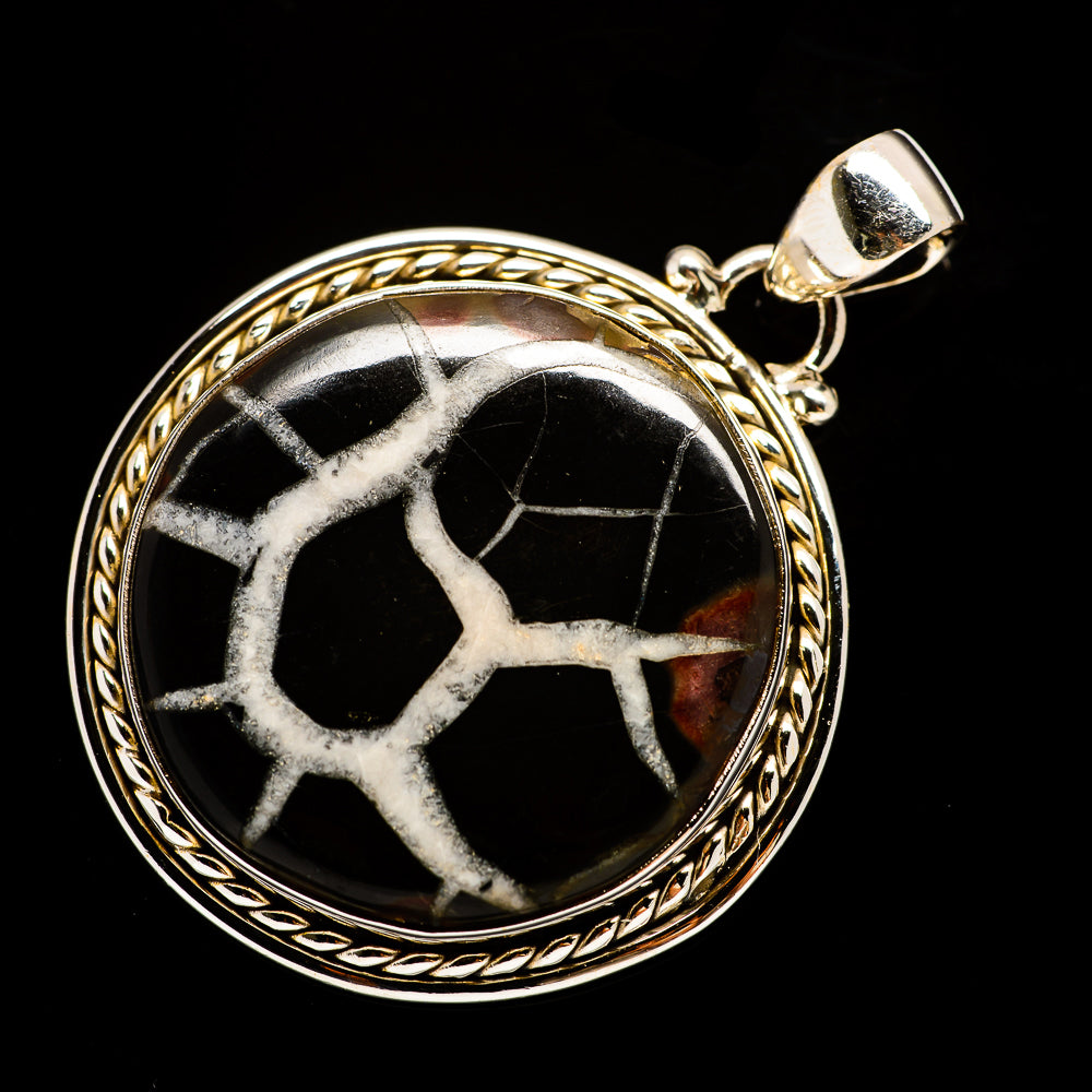Septarian Geode Pendants handcrafted by Ana Silver Co - PD729404