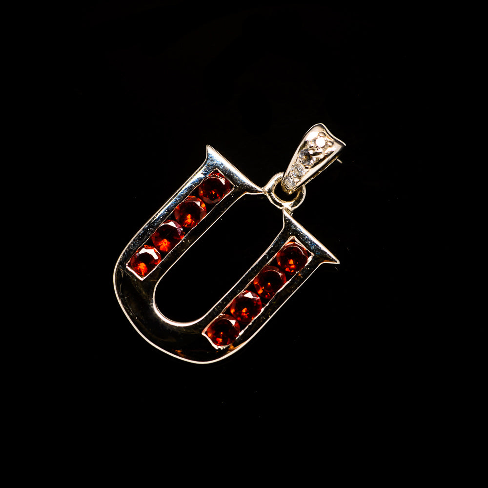 Garnet Pendants handcrafted by Ana Silver Co - PD729445