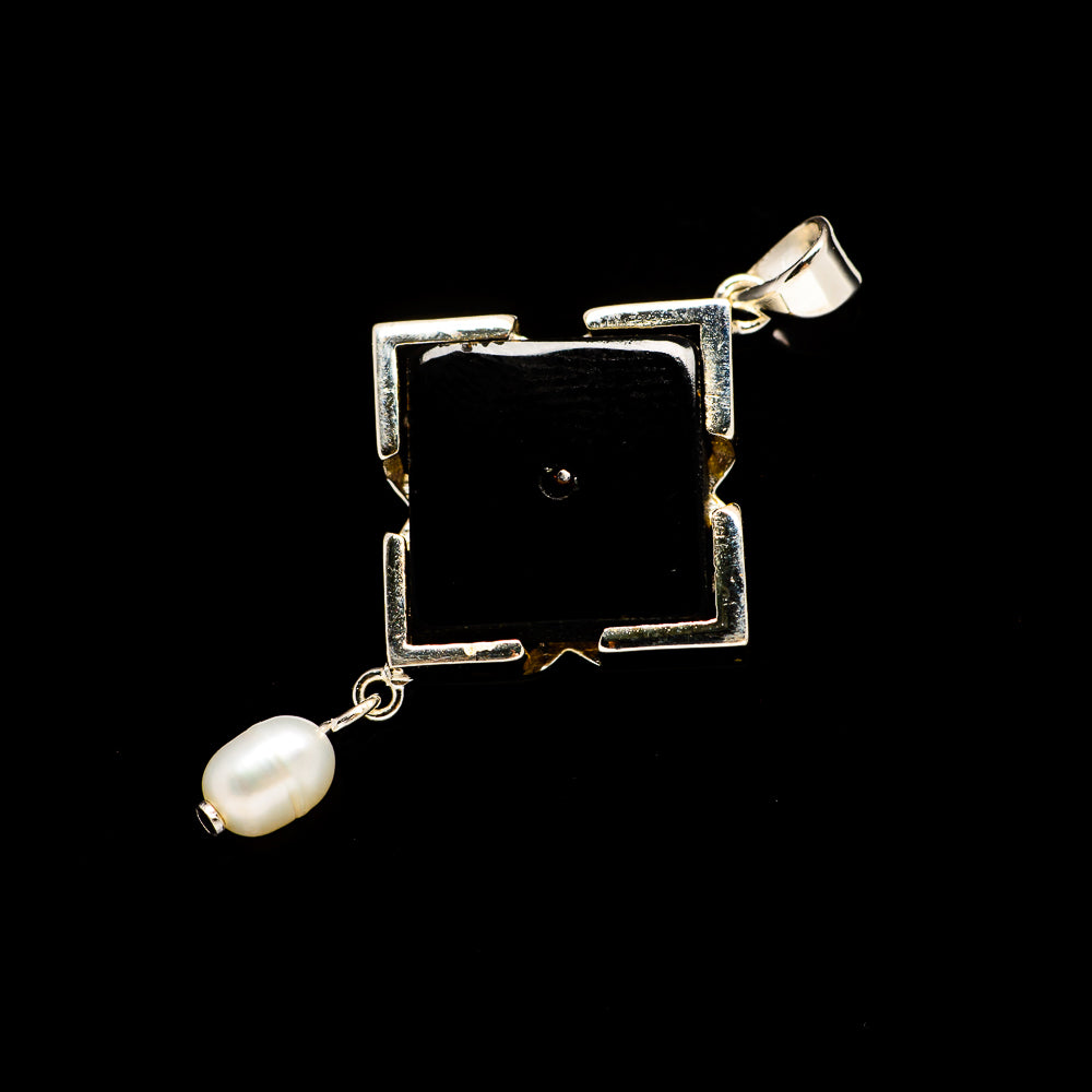 Black Onyx Pendants handcrafted by Ana Silver Co - PD729596