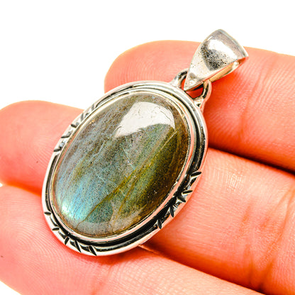 Labradorite Pendants handcrafted by Ana Silver Co - PD7300