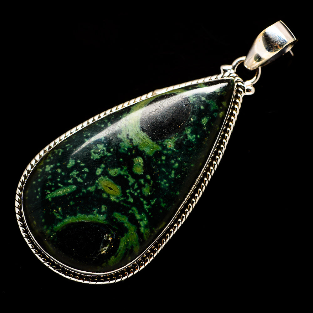 Chrysocolla Pendants handcrafted by Ana Silver Co - PD730050
