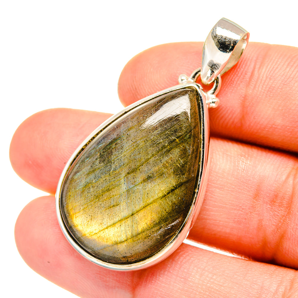 Labradorite Pendants handcrafted by Ana Silver Co - PD7301