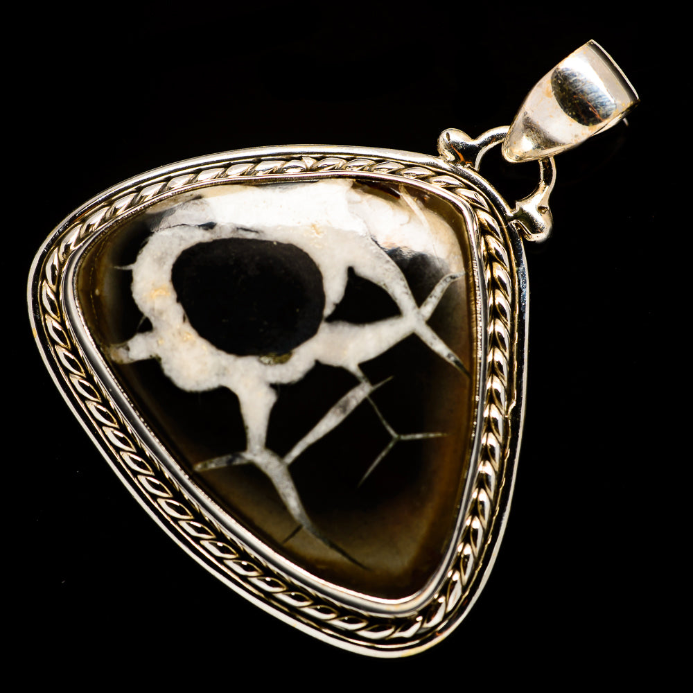 Septarian Geode Pendants handcrafted by Ana Silver Co - PD730159