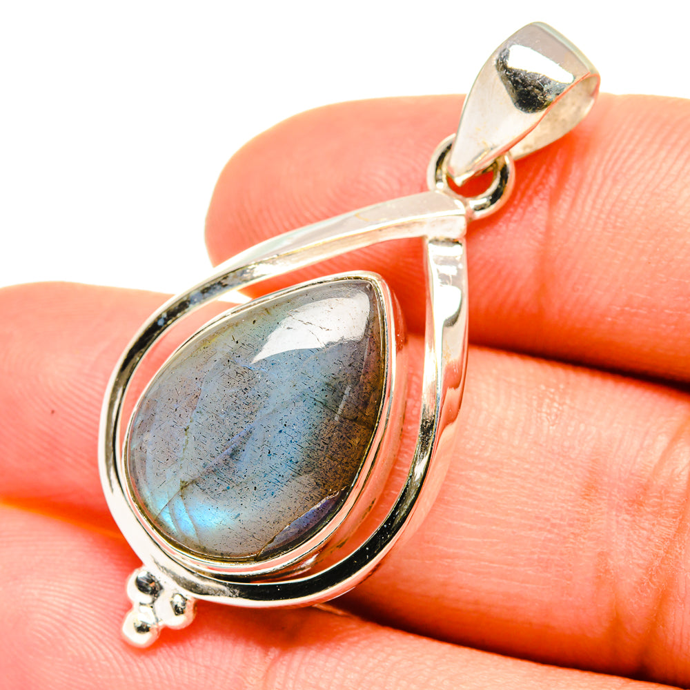 Labradorite Pendants handcrafted by Ana Silver Co - PD7305