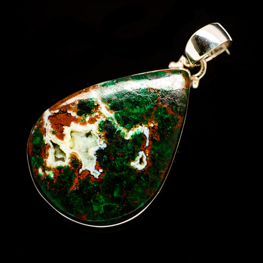 Chrysocolla Pendants handcrafted by Ana Silver Co - PD730536