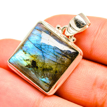 Labradorite Pendants handcrafted by Ana Silver Co - PD7307