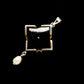 Black Onyx Pendants handcrafted by Ana Silver Co - PD730717