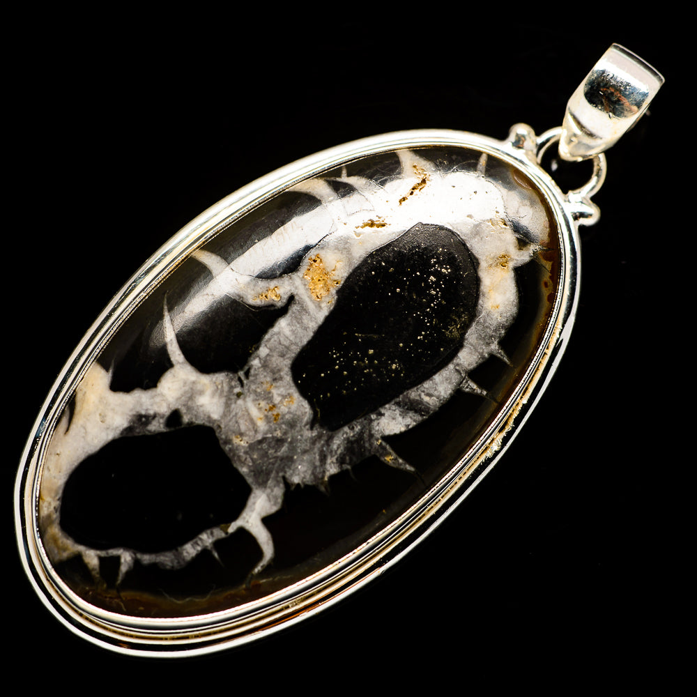 Septarian Geode Pendants handcrafted by Ana Silver Co - PD730754