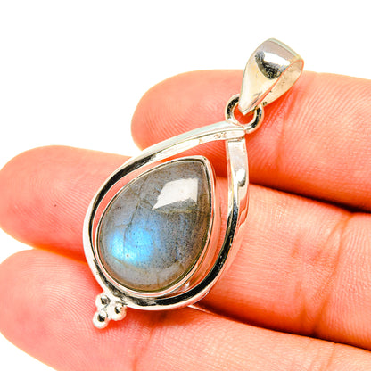 Labradorite Pendants handcrafted by Ana Silver Co - PD7308