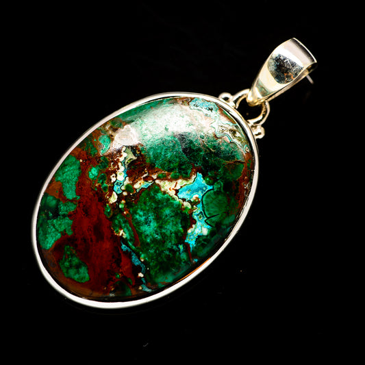 Chrysocolla Pendants handcrafted by Ana Silver Co - PD730958