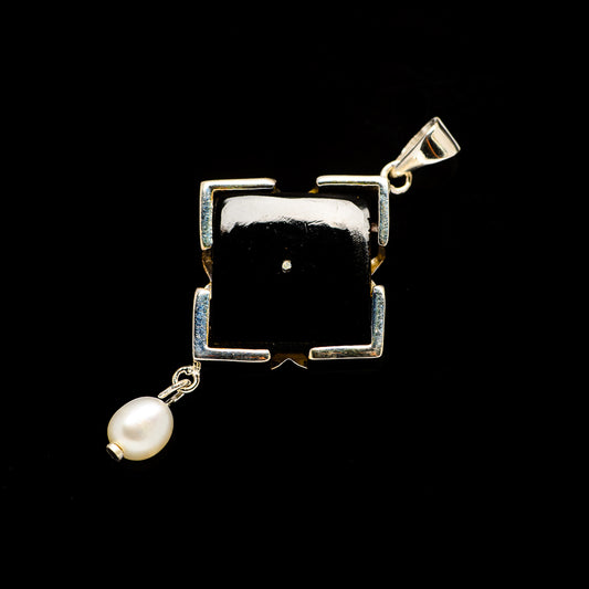 Black Onyx Pendants handcrafted by Ana Silver Co - PD731042