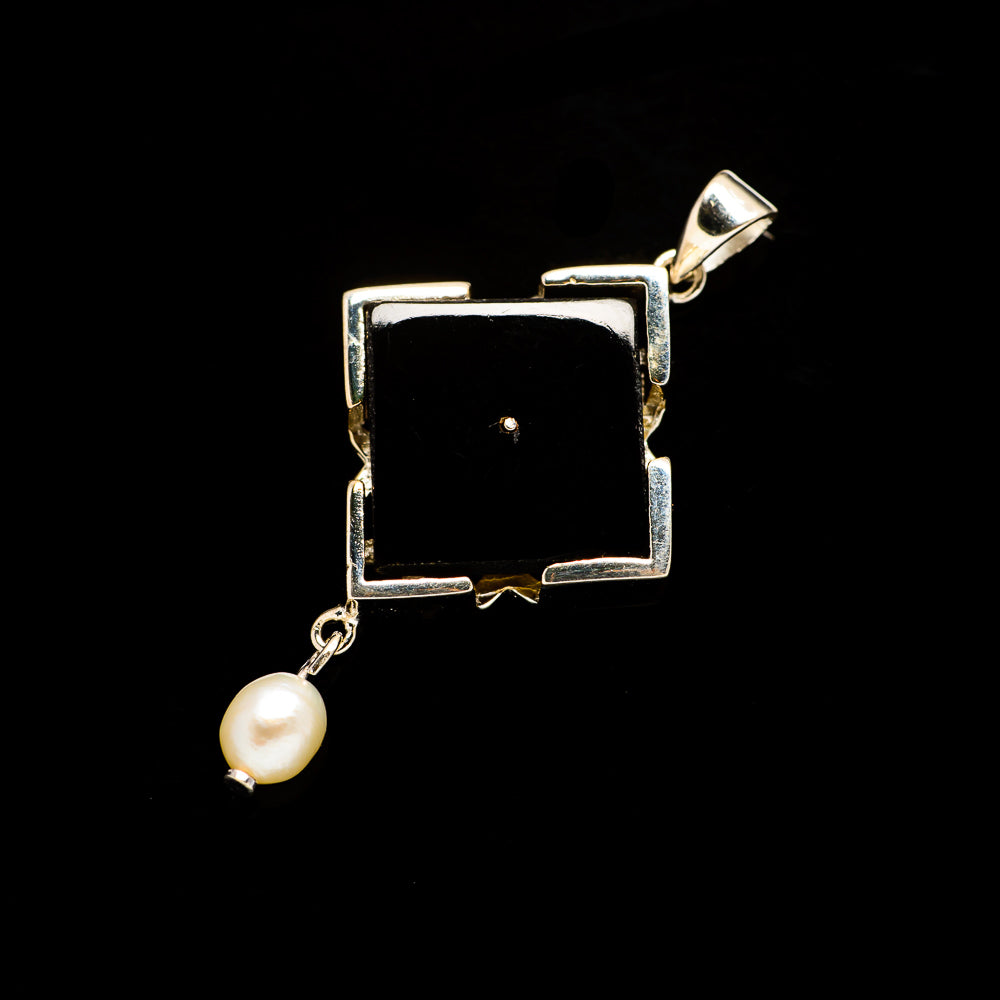 Black Onyx Pendants handcrafted by Ana Silver Co - PD731045