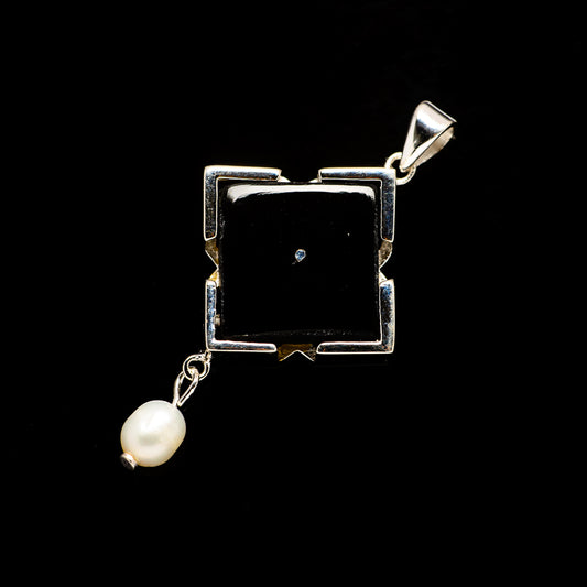Black Onyx Pendants handcrafted by Ana Silver Co - PD731047