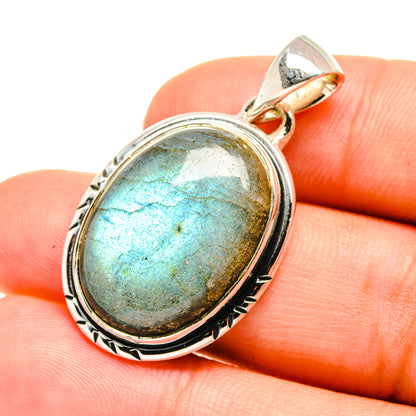Labradorite Pendants handcrafted by Ana Silver Co - PD7311