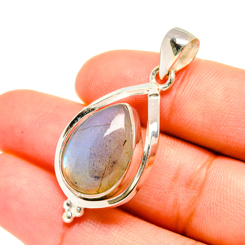 Labradorite Pendants handcrafted by Ana Silver Co - PD7312