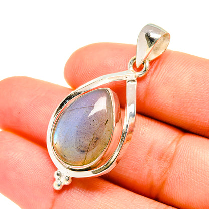 Labradorite Pendants handcrafted by Ana Silver Co - PD7312