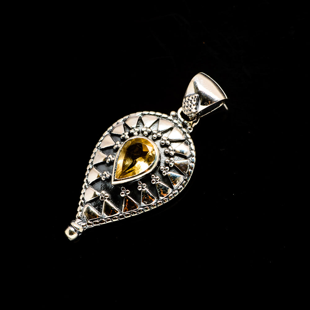 Citrine Pendants handcrafted by Ana Silver Co - PD731786