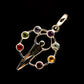 Multi-Stone Chakra Pendants handcrafted by Ana Silver Co - PD732201