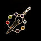 Multi-Stone Chakra Pendants handcrafted by Ana Silver Co - PD732367