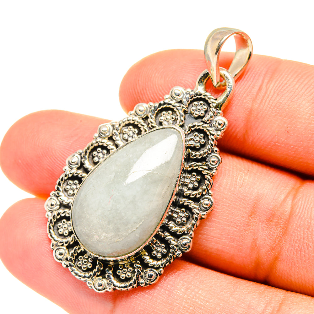 Aquamarine Pendants handcrafted by Ana Silver Co - PD7326