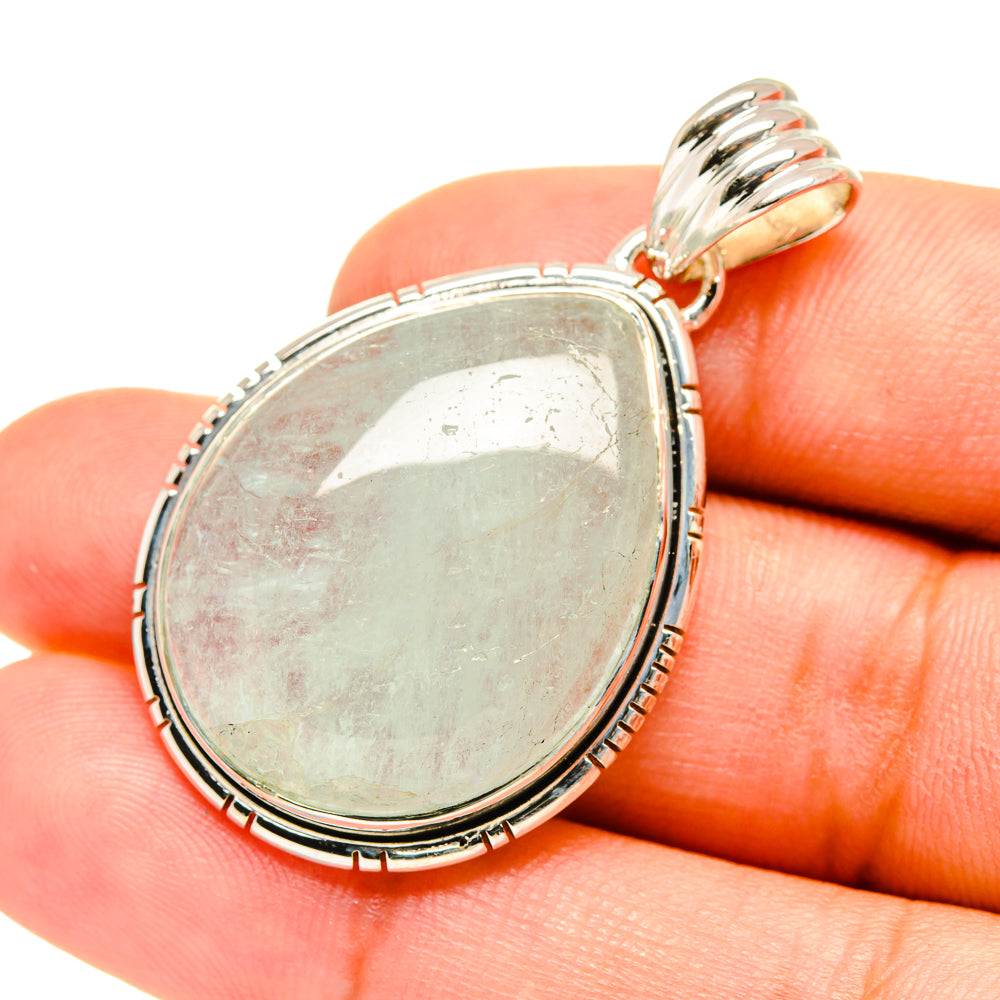 Aquamarine Pendants handcrafted by Ana Silver Co - PD7327