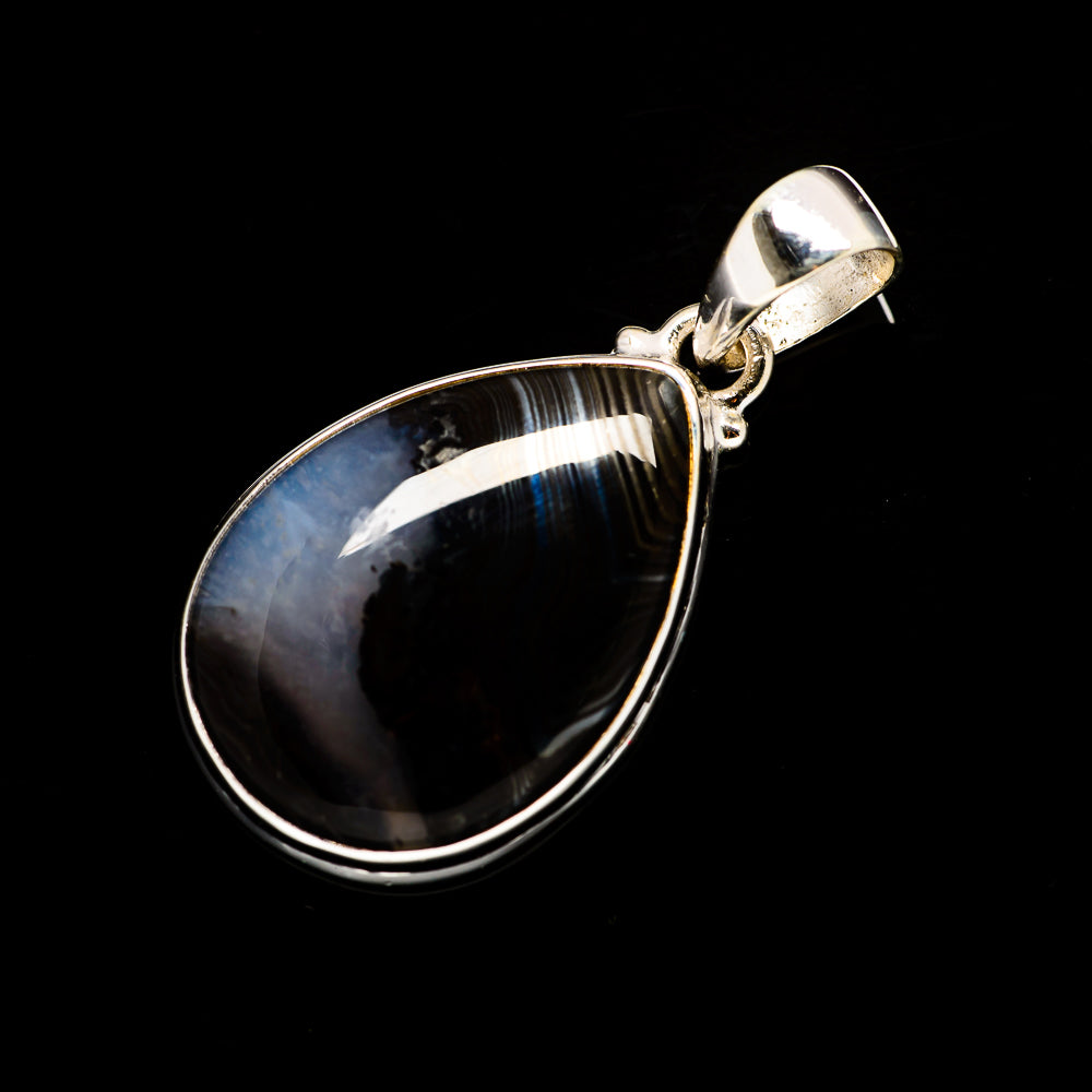 Psilomelane Pendants handcrafted by Ana Silver Co - PD732747