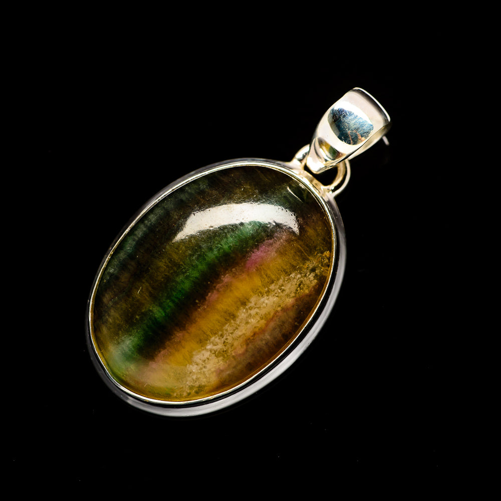 Fluorite Pendants handcrafted by Ana Silver Co - PD733084
