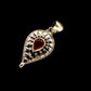 Red Onyx Pendants handcrafted by Ana Silver Co - PD733235