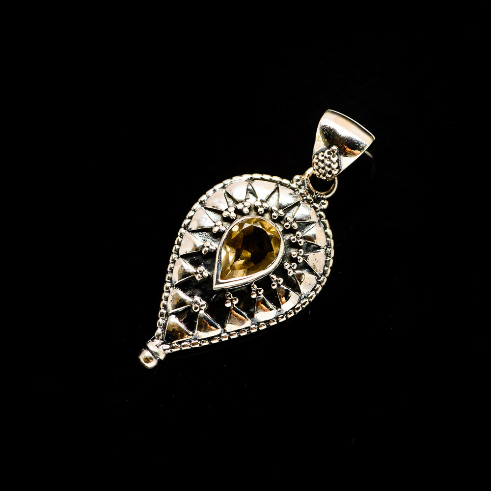 Citrine Pendants handcrafted by Ana Silver Co - PD733388