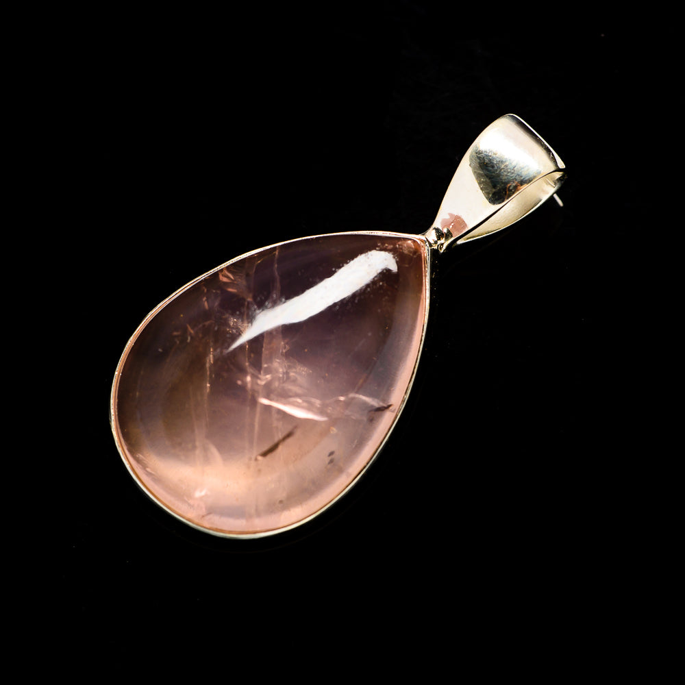 Rose Quartz Pendants handcrafted by Ana Silver Co - PD733713