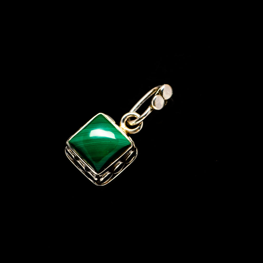 Malachite Pendants handcrafted by Ana Silver Co - PD733812