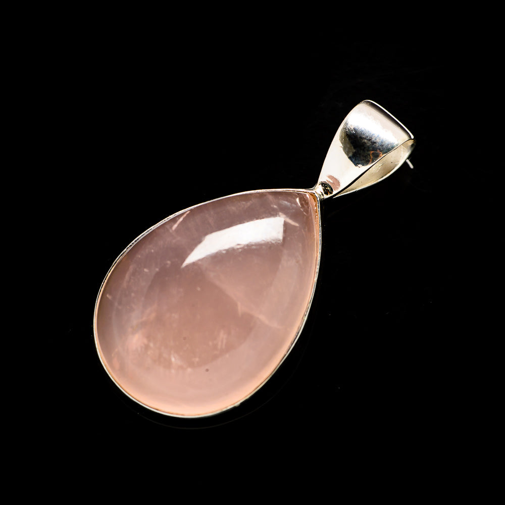 Rose Quartz Pendants handcrafted by Ana Silver Co - PD733986
