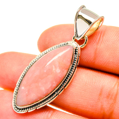 Pink Opal Pendants handcrafted by Ana Silver Co - PD7342