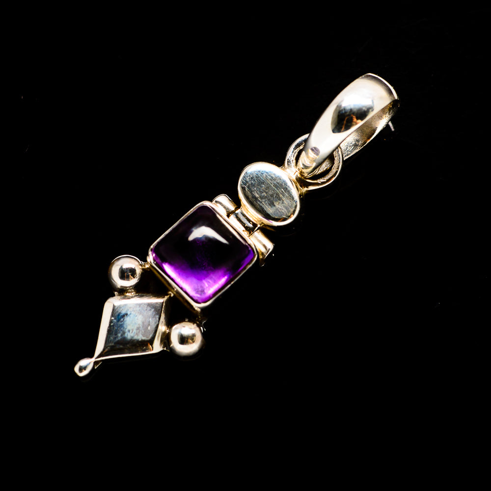 Amethyst Pendants handcrafted by Ana Silver Co - PD734575