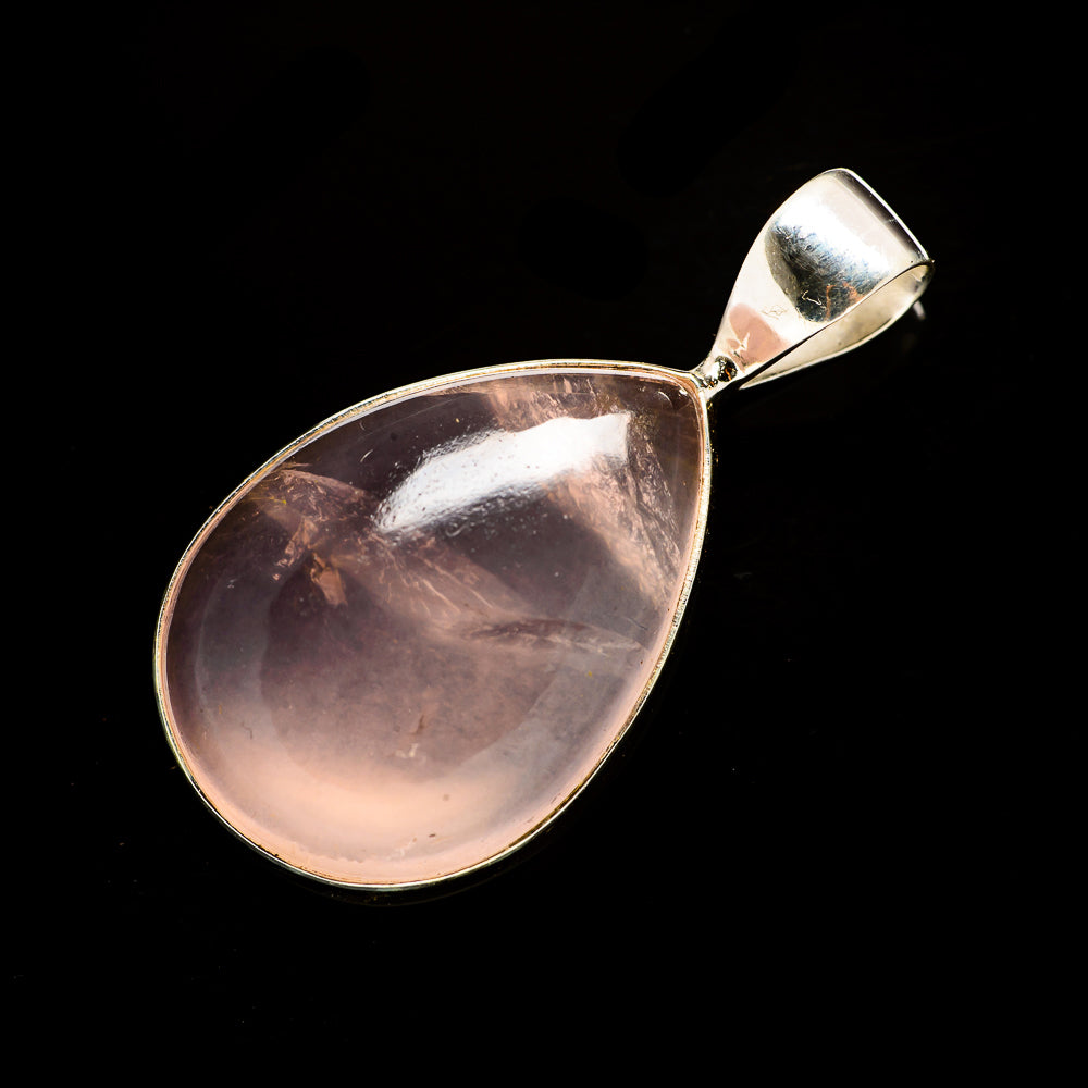 Rose Quartz Pendants handcrafted by Ana Silver Co - PD734767