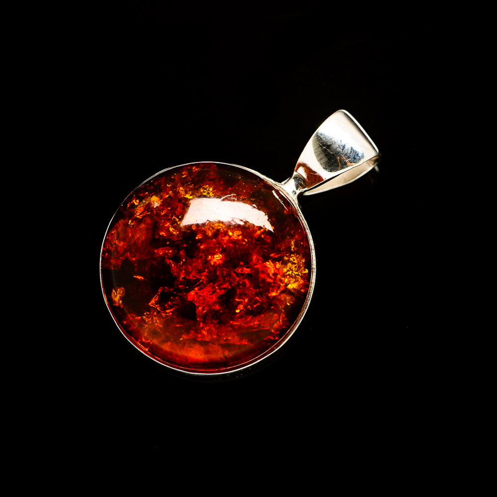 Baltic Amber Pendants handcrafted by Ana Silver Co - PD734775
