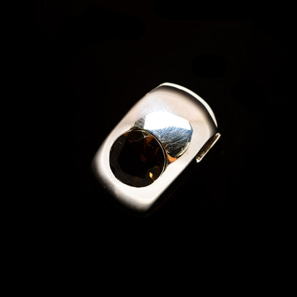 Smoky Quartz Pendants handcrafted by Ana Silver Co - PD734824