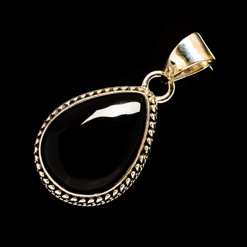 Black Onyx Pendants handcrafted by Ana Silver Co - PD734917
