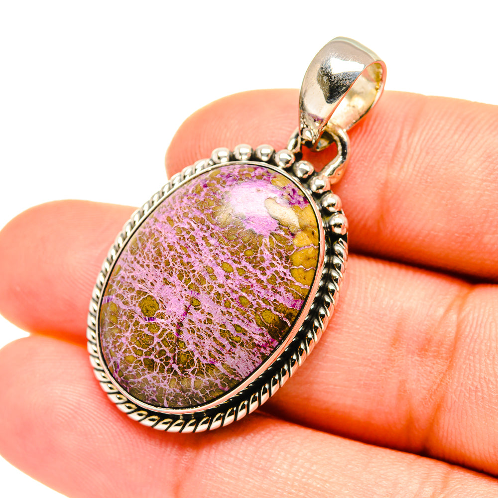 Stichtite Pendants handcrafted by Ana Silver Co - PD7350