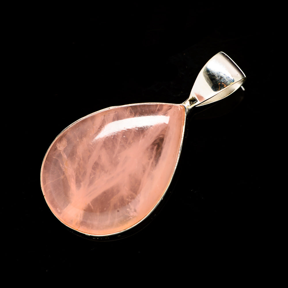 Rose Quartz Pendants handcrafted by Ana Silver Co - PD735058